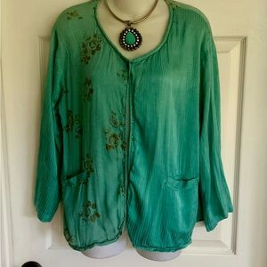 TIENDA HO…open front blouse